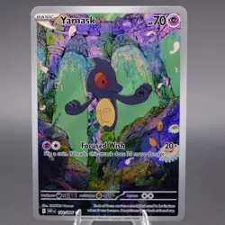 Yamask 122/086 Illustration Rare SV: White Flare Pokemon TCG NM - Image 1