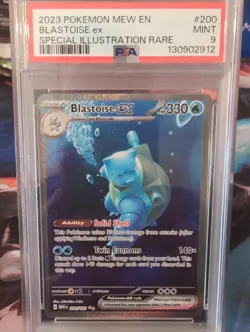 Pokemon S&V 151 | Blastoise EX 200/165 SIR | PSA 9 - Image 1