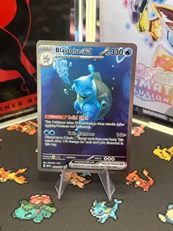 Pokemon TCG - S&V 151 - 200/165 Blastoise ex - Special Illustration Rare - NM/M - Image 1