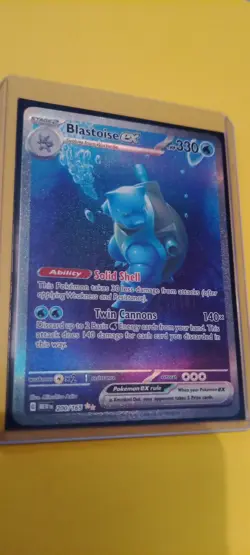 Pokemon TCG - S&V 151 - 200/165 Blastoise ex - Special Illustration Rare - NM/M - Image 2