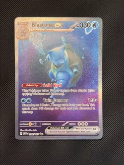 Pokemon TCG - S&V 151 - 200/165 Blastoise ex - Special Illustration Rare - NM/M - Image 2