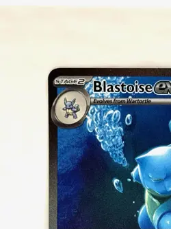 Blastoise ex 200/165 Special Illustration Rare S&V 151 Pokemon Card TCG NM - Image 2