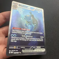 Blastoise ex 200/165 S&V 151 Special Illustration Rare Pokemon Card TCG MINT - Image 2