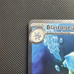 Blastoise ex 200/165 S&V 151 Special Illustration Rare Pokemon Card TCG MINT - Image 4
