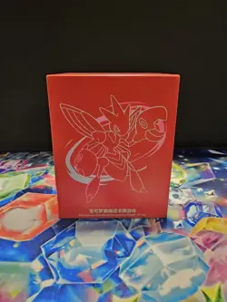 Chinese Exclusive Scizor Metal Deck Box Pokemon TCG - Image 2
