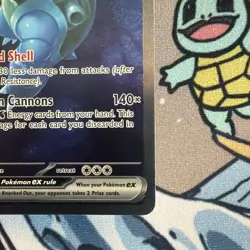 Pokemon TCG - Blastoise EX 200/165 - S&V 151 - English - Near Mint - Image 4