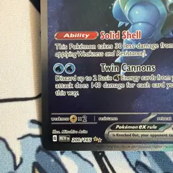Pokemon TCG - Blastoise EX 200/165 - S&V 151 - English - Near Mint - Image 5