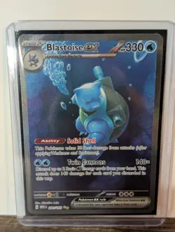 Pokemon TCG - Blastoise EX 200/165 - S&V 151 - English - Near Mint - Image 3