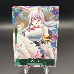 Carrot P-070 Championship 25-26 Event Pack Stamped Promo One Piece Card (A) - Image 1
