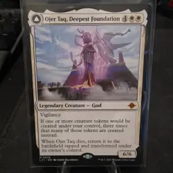 x1 Ojer Taq, Deepest Foundation / Temple of Civilization LCI MTG 26 M/NM 1x - Image 1