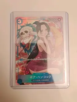 Boa Hancock (Alt Art) OP13-051 R Carrying on His Will ONE PIECE Card Japanese NM - Image 3