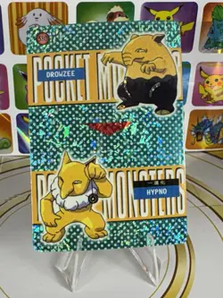 Pokemon Sticker Rare Vintage Vending Machine Holo prism Nintendo 2000 Bandai - Image 5