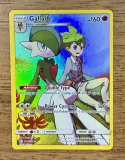 2019 Pokemon TCG Gallade SM Cosmic Eclipse Secret Rare Full Art Holo #244/236 - Image 1