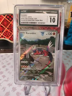 Pokemon TCG Koraidon Sv Black Star Promos SVP014 Holo Promo Promo - Image 1