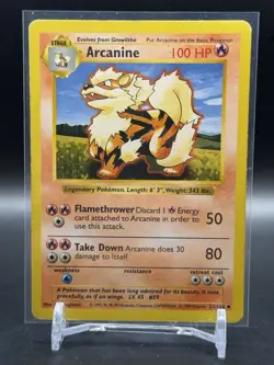Pokemon Base Set Shadowless Lot 20 Cards WOTC NM Charmeleon Dratini Arcanine - Image 4