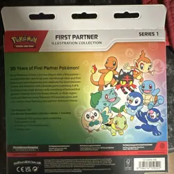 Pokemon Company First Partner Illustration Collection Series 1 Promo 3 Cards ENG - Image 1