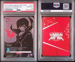 Union Arena Lelouch Code Geass PSA10 Star 3 Parallel One Owner Graded Card Rare - Image 4
