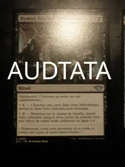mtg magic Lively Dirge FRENCH vf fr Hymne funebre entrainant - Image 1