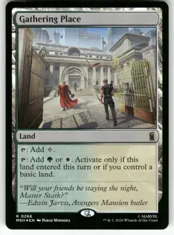 Gathering Place 266 Rare Marvel Super Heroes Magic: The Gathering Foil Near Mint - Image 1