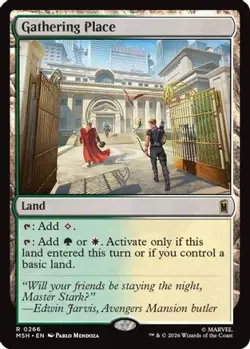 Gathering Place 266 Rare Marvel Super Heroes Magic: The Gathering Foil Near Mint - Image 3