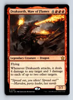 Drakuseth, Maw of Flames R 193 Foundations - Image 1