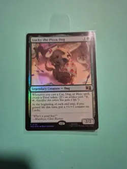 Lucky the Pizza Dog (msc) 726 *FOIL* - MTG Marvel Super Heroes - Image 1