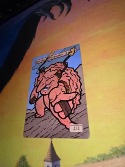MTG ALTERED 1X Kiki-Jiki, Mirror Breaker magic the gathering hand painted CHIBBI - Image 3