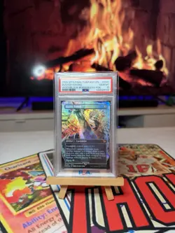 MTG: Final Fantasy - Buster Sword, Borderless, Foil, PSA 10 - Image 1