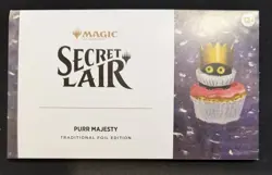 **IN-HAND** MTG Secret Lair Purr Majesty FOIL Edition​ "Cats Are The Best" - Image 1