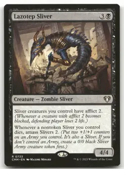 Lazotep Sliver #733 (NM) Commander Masters CMM Magic MTG - Image 1