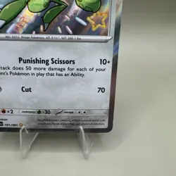 Scizor 191/091 SV: Paldean Fates Holo - 2024 Pokemon TCG - English - NM - Image 4