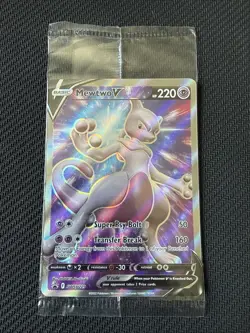 Mewtwo V SWSH229 SWSH: Sword & Shield Pokemon Promo Card Holo Sealed - Image 1
