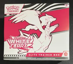 Pokemon Scarlet & Violet White Flare Elite Trainer Box ETB Factory Sealed - Image 1