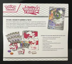 Pokemon Scarlet & Violet White Flare Elite Trainer Box ETB Factory Sealed - Image 2
