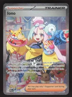 Iono 269/193 Pokemon TCG SV02: Paldea Evolved VLP - Image 1