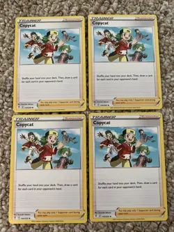 Copycat 143/203 - Playset of 4 - Pokemon Evolving Skies - Mint Pack Fresh - Image 1
