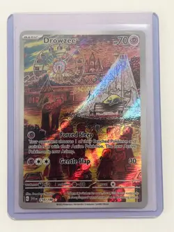 Pokemon Drowzee 210/198 SV01 Scarlet & Violet Full Art Holo Illustration Rare - Image 1