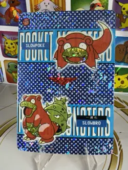 Pokemon Sticker Rare Vintage Vending Machine Holo prism Nintendo 2000 Bandai - Image 3