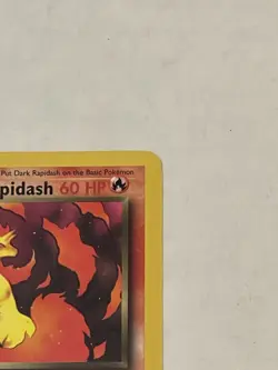 VTG Pokemon TCG Dark Rapidash 44/82 1st Edition Team Rocket Non-Holo WOTC 2000 - Image 5