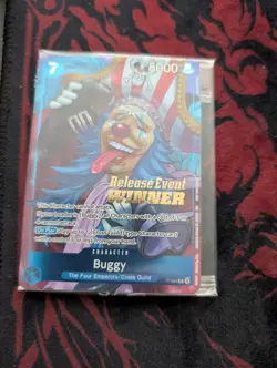 Buggy P-084 Pre Release Event Winner - One Piece TCG Promo - Image 1
