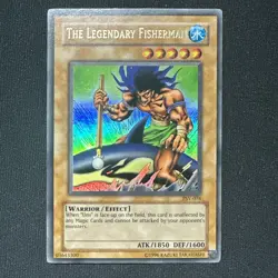 Yu-Gi-Oh! THE LEGENDARY FISHERMAN HOLO PSV-076! LP - Image 1