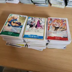 One Piece bulk lot Cards All In Japanese Excellent Condition - Image 1