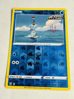 Remoraid 036/163 SWSH05: Battle Styles Reverse Holofoil NM/M - Image 1