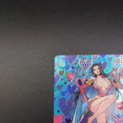 Boa Hancock SP One Piece TCG OP07-051 OP09 Emperors in the New World. MP/Damaged - Image 2
