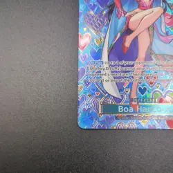Boa Hancock SP One Piece TCG OP07-051 OP09 Emperors in the New World. MP/Damaged - Image 3