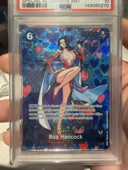Boa Hancock OP07-051 OP09 Alt SP PSA 10 2024 - One Piece TCG English - Image 3