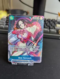 One Piece TCG Alt Art Boa Hancock OP07-051 SR 500 Years in the Future - Image 1