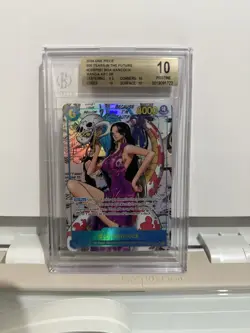 BGS 10 Boa Hancock English Manga Alt Art OP07-051 One Piece TCG - Image 3