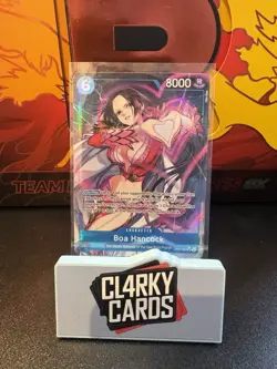 One Piece CCG Boa Hancock TCG Card OP07-051 SR English - Image 1