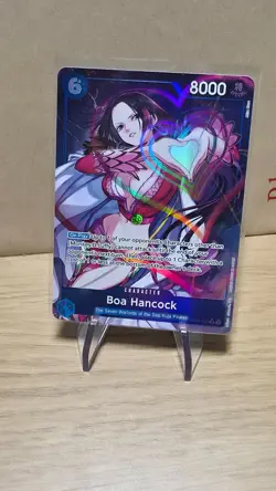 One Piece CCG Boa Hancock TCG Card OP07-051 SR English - Image 1